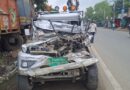 ट्रक आ बोलेरोक टक्करमे राजद नेताक मृत्यु, चारिटा लोक घायल